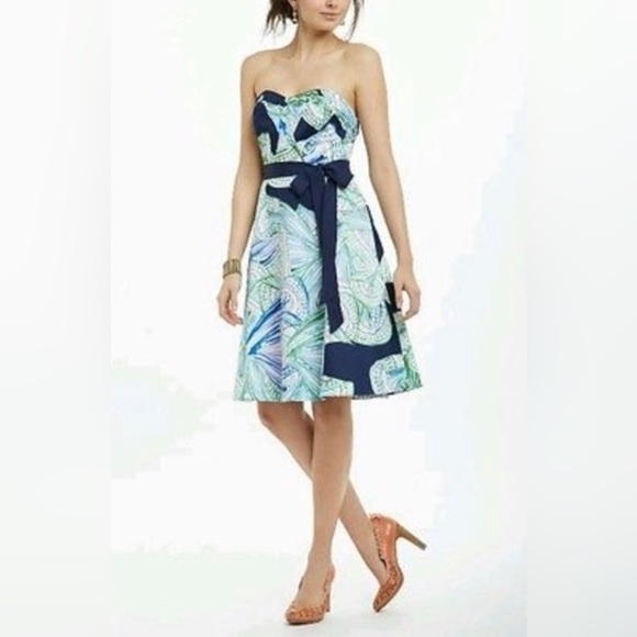 Anthropologie Dresses & Skirts - Anthro Moulinette Soeurs Donau Abstract Print Dress